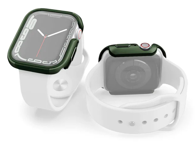 Чехол Raptic Defense Edge для Apple Watch Series 7 45 мм (зеленый, маталлический)