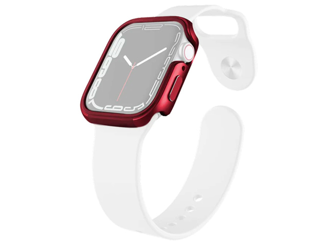 Чехол Raptic Defense Edge для Apple Watch Series 7 45 мм (красный, маталлический)