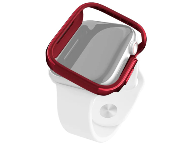 Чехол Raptic Defense Edge для Apple Watch Series 7 45 мм (красный, маталлический)