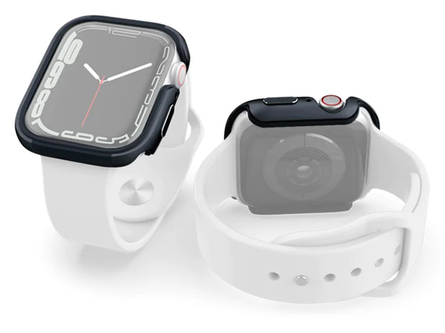 Чехол Raptic Defense Edge для Apple Watch Series 7 45 мм (черный, маталлический)