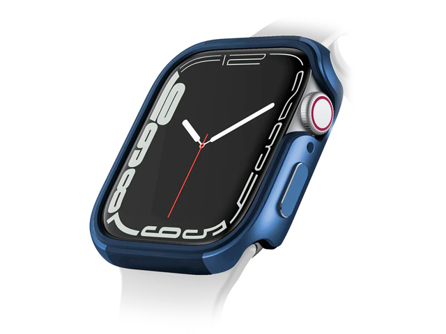 Чехол Raptic Defense Edge для Apple Watch Series 7 41 мм (синий, маталлический)