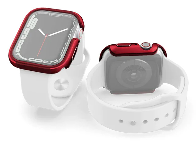 Чехол Raptic Defense Edge для Apple Watch Series 7 41 мм (красный, маталлический)