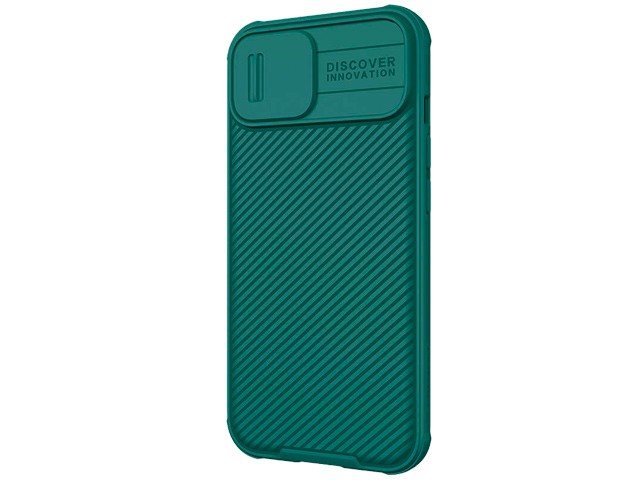 Чехол Nillkin CamShield Pro для Apple iPhone 14 (темно-зеленый, композитный)