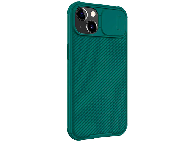 Чехол Nillkin CamShield Pro для Apple iPhone 14 (темно-зеленый, композитный)