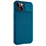 Чехол Nillkin CamShield Pro для Apple iPhone 14 (темно-синий, композитный)