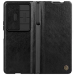 Чехол Nillkin Qin pro leather case для Samsung Galaxy Z Fold 4 (черный, кожаный)