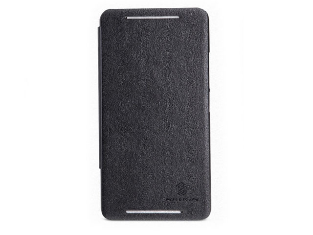 Чехол Nillkin Stylish Leather Case для HTC One max 8088 (черный, кожанный)