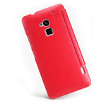 Чехол Nillkin Stylish Leather Case для HTC One max 8088 (красный, кожанный)