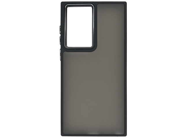 Чехол Space Two Military Standart case для Samsung Galaxy S22 ultra (черный, композитный)