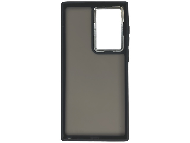 Чехол Space Two Military Standart case для Samsung Galaxy S22 ultra (черный, композитный)