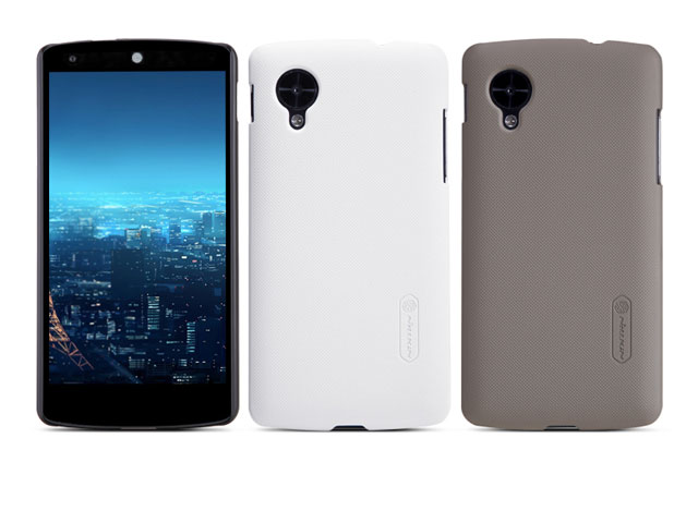 Чехол Nillkin Hard case для LG Google Nexus 5 (белый, пластиковый)