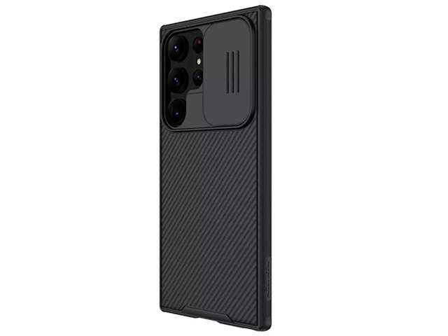 Чехол Nillkin CamShield Pro для Samsung Galaxy S23 ultra (черный, композитный)