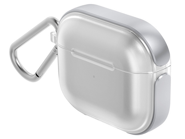 Чехол Raptic Air для Apple AirPods 3 (белый, маталлический)