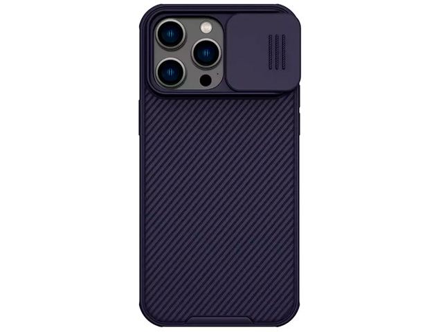 Чехол Nillkin CamShield Pro для Apple iPhone 14 pro max (фиолетовый, композитный)