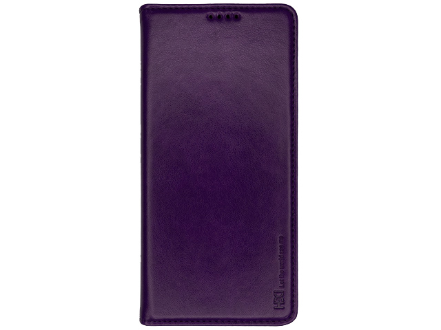 Чехол HDD Wallet Phone case для Apple iPhone 14 pro (фиолетовый, кожаный)