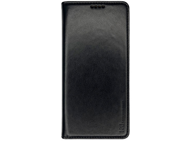 Чехол HDD Wallet Phone case для Samsung Galaxy S23 ultra (черный, кожаный)