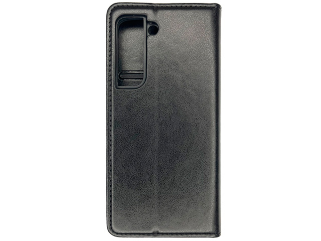 Чехол HDD Wallet Phone case для Samsung Galaxy S23 (черный, кожаный)