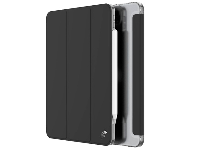 Чехол Raptic Engage Folio для Apple iPad Pro 12.9 2020/21 (черный, полиуретановый)