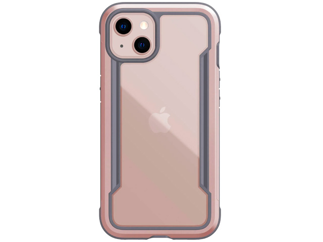 Чехол Raptic Defense Shield Pro для Apple iPhone 13 (розовый, маталлический)
