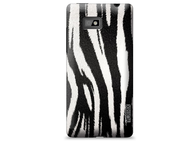 Чехол Yotrix ArtCase для HTC Desire 600 dual sim (рисунок Зебра, пластиковый)