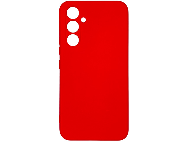 Чехол Yotrix LiquidSilicone Pro для Samsung Galaxy A14 (красный, гелевый)