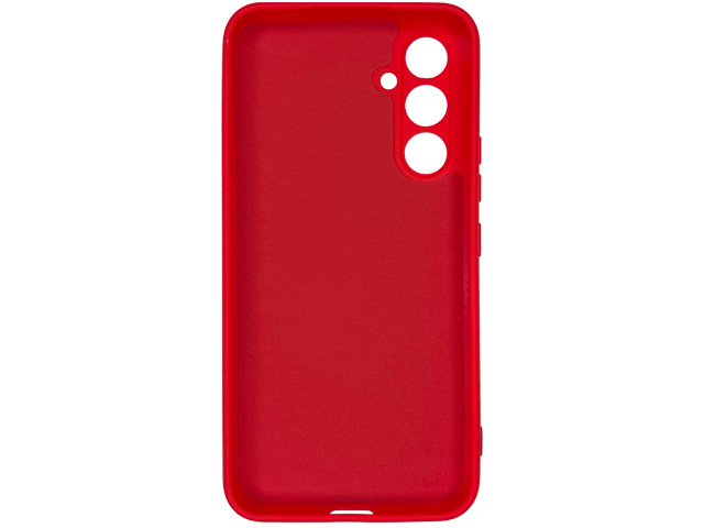 Чехол Yotrix LiquidSilicone Pro для Samsung Galaxy A14 (красный, гелевый)