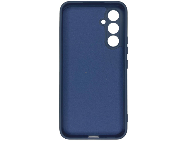 Чехол Yotrix LiquidSilicone Pro для Samsung Galaxy A14 (темно-синий, гелевый)