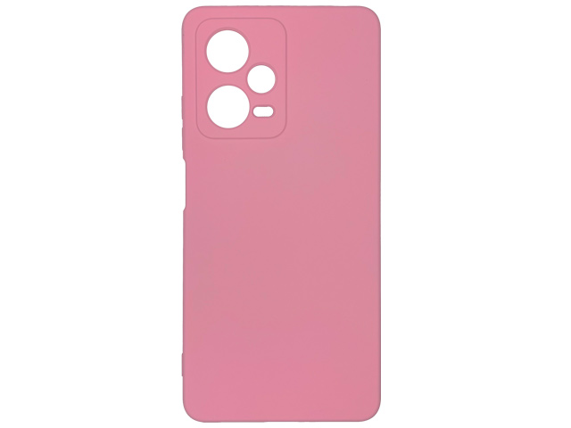 Чехол Yotrix LiquidSilicone Pro для Xiaomi Poco X5 (розовый, гелевый)
