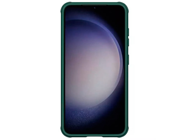 Чехол Nillkin CamShield Pro для Samsung Galaxy S23 (темно-зеленый, композитный)