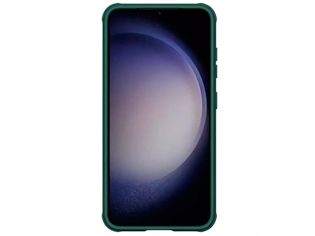 Чехол Nillkin CamShield Pro для Samsung Galaxy S23 plus (темно-зеленый, композитный)