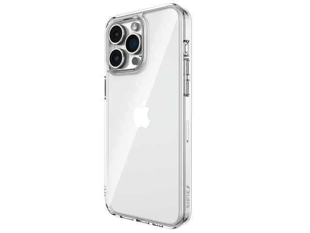 Чехол Raptic ClearVue для Apple iPhone 15 pro max (прозрачный, пластиковый/гелевый)