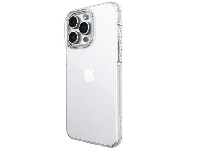 Чехол Raptic Defense Clear для Apple iPhone 15 pro max (прозрачный, пластиковый/гелевый)