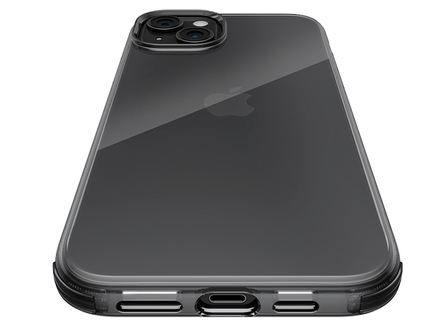 Чехол Raptic Defense Clear для Apple iPhone 15 (серый, пластиковый/гелевый)