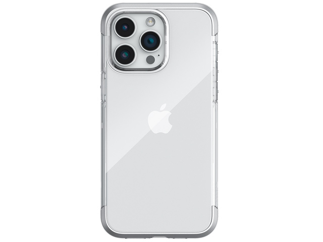 Чехол Raptic Air для Apple iPhone 15 pro max (серебристый, маталлический)