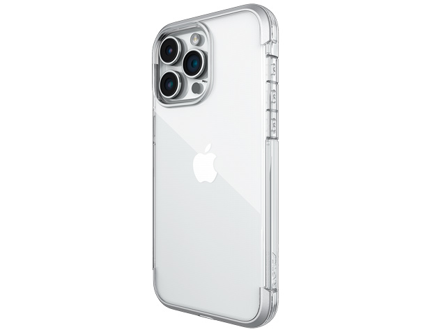 Чехол Raptic Air для Apple iPhone 15 pro max (серебристый, маталлический)