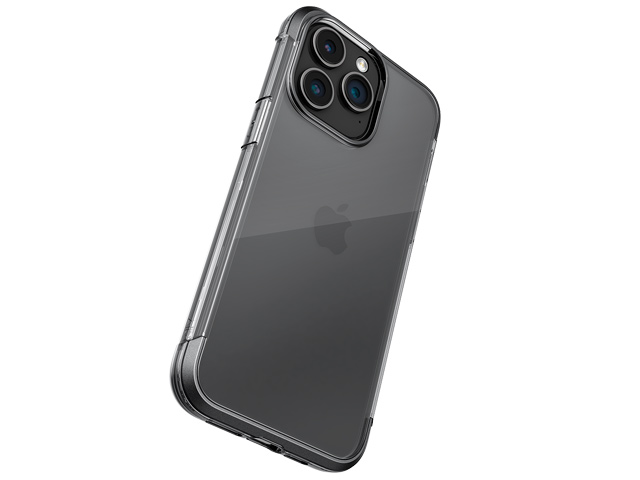 Чехол Raptic Air для Apple iPhone 15 pro (темно-серый, маталлический)