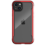 Чехол Raptic Defense Shield для Apple iPhone 15 (красный, маталлический)