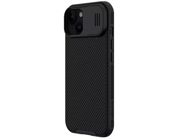 Чехол Nillkin CamShield Pro для Apple iPhone 15 (черный, композитный)