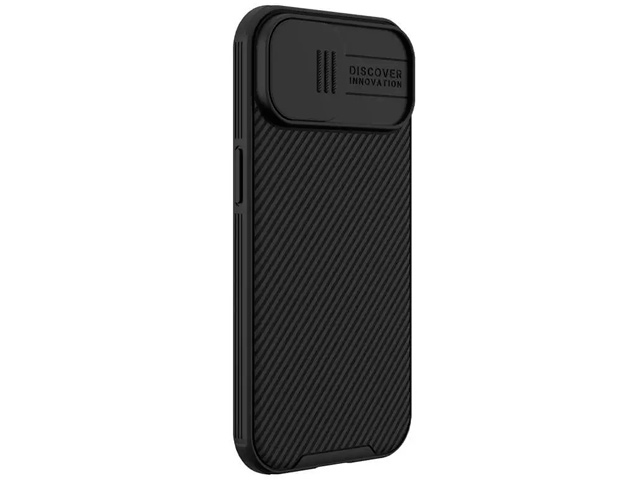 Чехол Nillkin CamShield Pro для Apple iPhone 15 (черный, композитный)