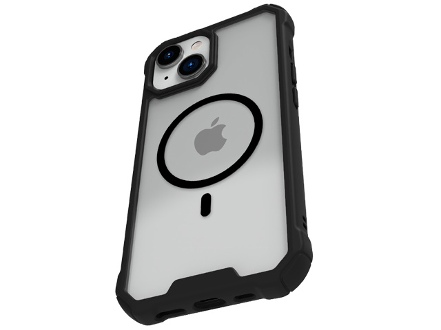 Чехол Raptic Air 2.0 для Apple iPhone 15 (черный, пластиковый, MagSafe)