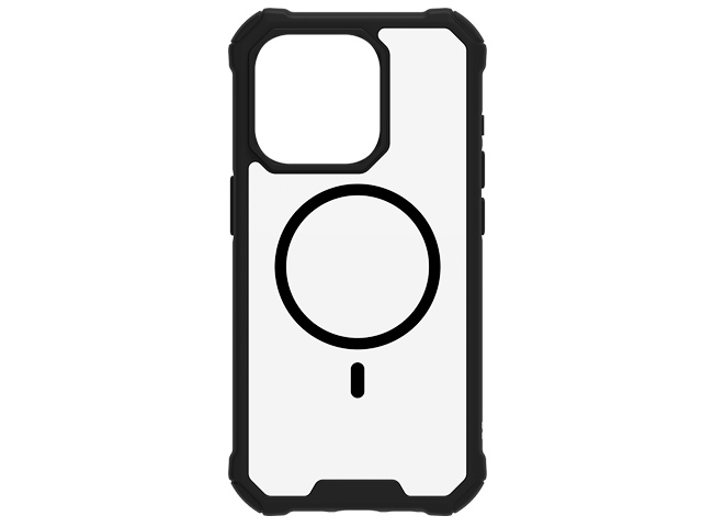Чехол Raptic Air 2.0 для Apple iPhone 15 pro (черный, пластиковый, MagSafe)
