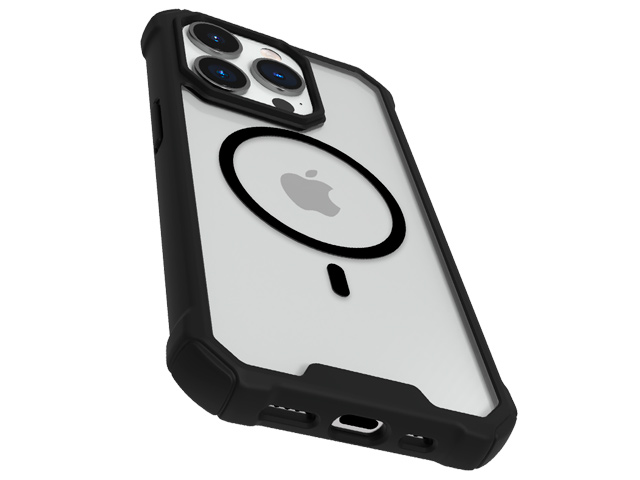 Чехол Raptic Air 2.0 для Apple iPhone 15 pro (черный, пластиковый, MagSafe)