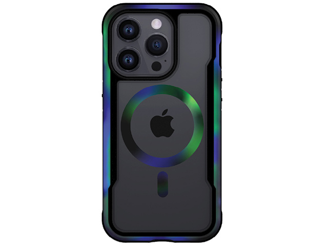 Чехол Raptic Shield 2.0 для Apple iPhone 15 pro max (черный, пластиковый, MagSafe)