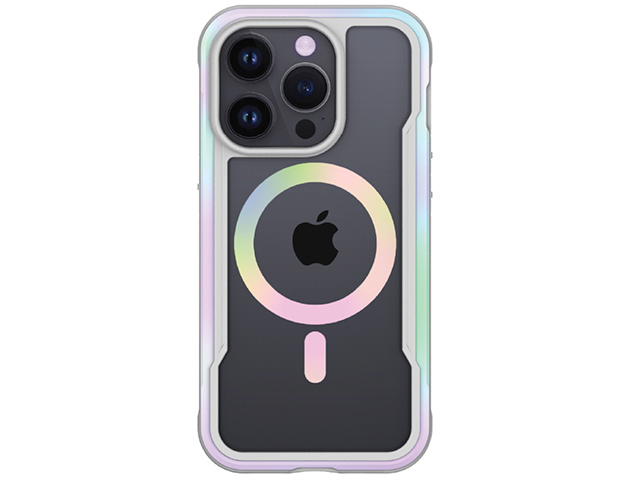 Чехол Raptic Shield 2.0 для Apple iPhone 15 pro max (серый, пластиковый, MagSafe)
