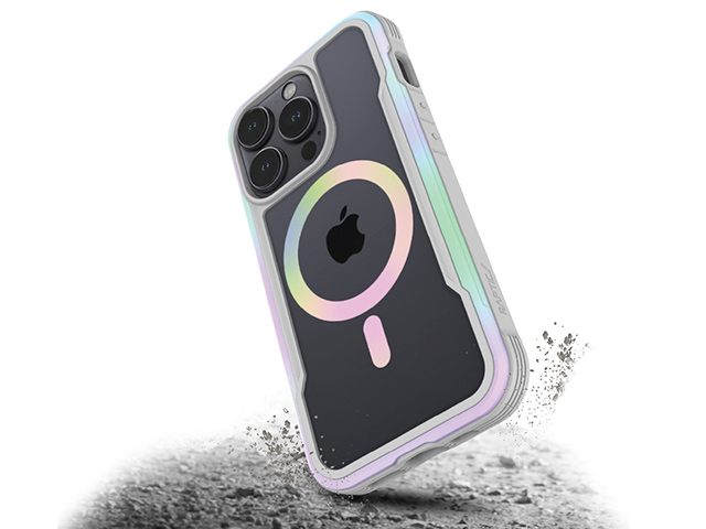 Чехол Raptic Shield 2.0 для Apple iPhone 15 pro max (серый, пластиковый, MagSafe)