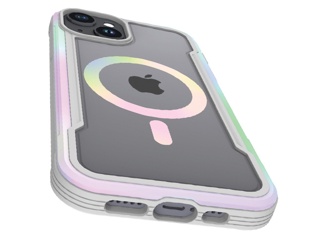 Чехол Raptic Shield 2.0 для Apple iPhone 15 (серый, пластиковый, MagSafe)