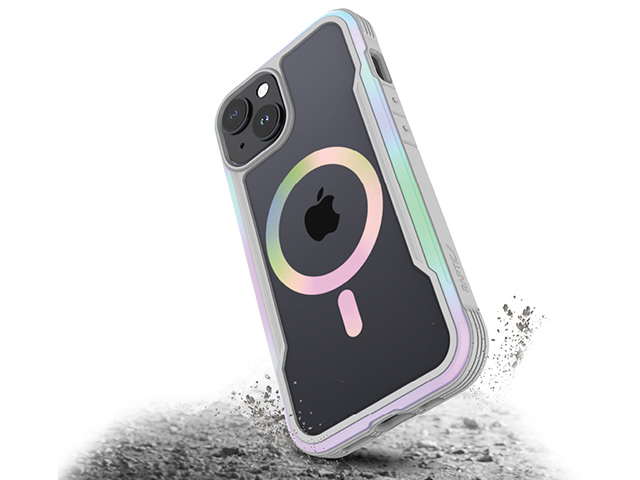 Чехол Raptic Shield 2.0 для Apple iPhone 15 (серый, пластиковый, MagSafe)