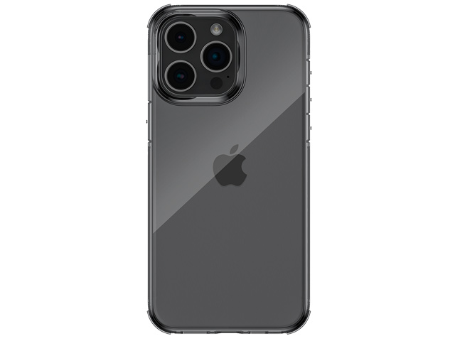 Чехол Raptic Defense Clear для Apple iPhone 15 pro max (серый, пластиковый/гелевый)