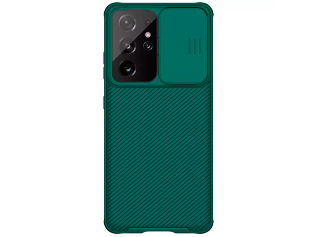 Чехол Nillkin CamShield Pro для Samsung Galaxy S21 ultra (зеленый, композитный)