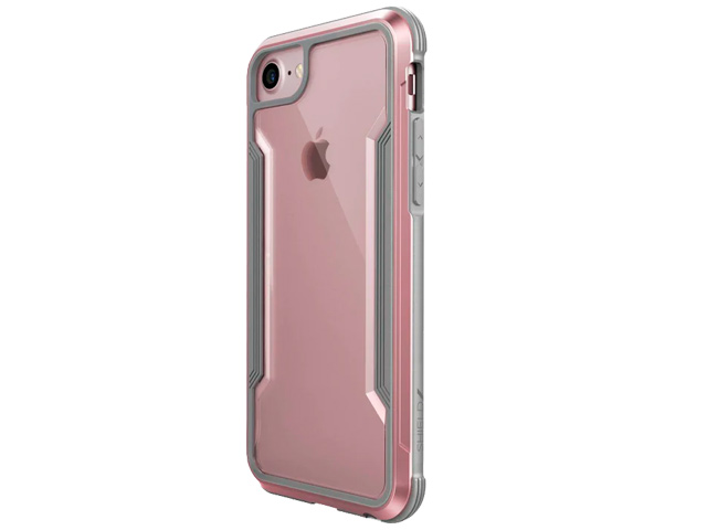 Чехол X-doria Defense Shield для Apple iPhone 8 (розовый, маталлический)